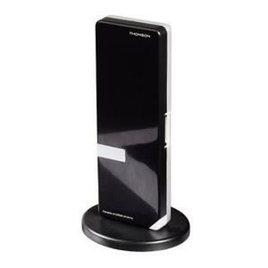 HAMA 00131133 Antenne intérieure TNT Active Thomson - 36 DB - Noir - antenne  rateau, avis et prix pas cher - Cdiscount