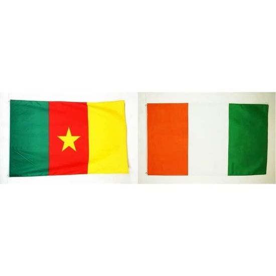 Drapeau du Cameroun Drapeau décoratif de jardin de nation de pays -  Cdiscount Maison