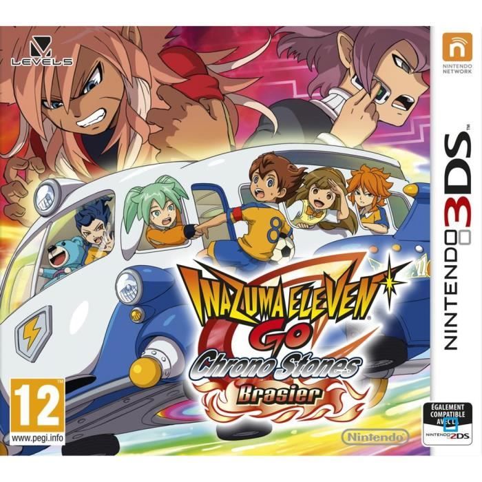 Inazuma Eleven Go Chrono Stones Brasier Jeu 3DS