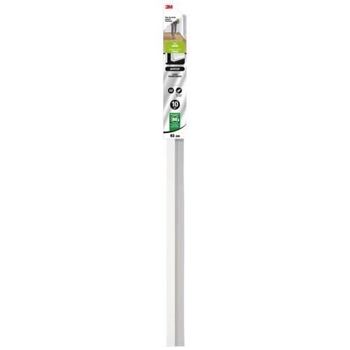 3M - Bas de porte - Alu - Sol lisse - Adhésif - 93 cm - Blanc