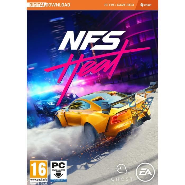 Need For Speed Heat Jeu Pc A Telecharger Cdiscount Jeux Video