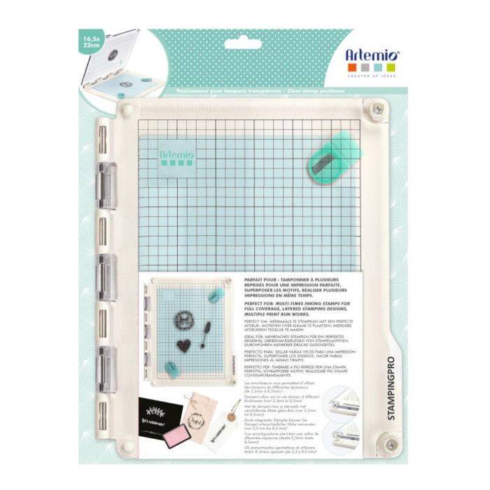 Presse de précision pour tampons transparents StampingPro - A5