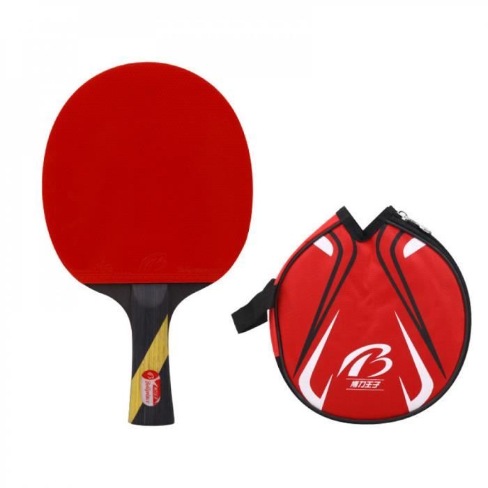 Raquette Ping Pong,Long handle,No3573,Raquette Ping-Pong professionnelle longue poignée courte raquette Ping-Pong sac compétition