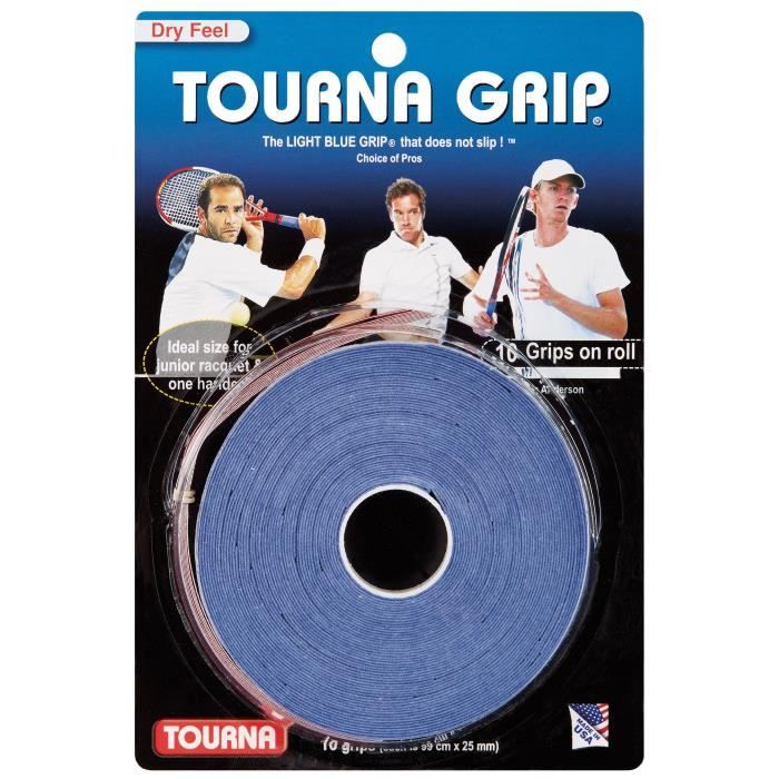 Blister de 10 surgrips Tourna Grip taille L