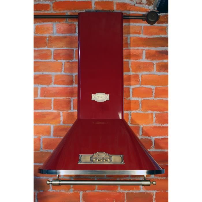 Exclusif Designer Hotte 60 cm de Kaiser-Hotte murale série Modèle Empire-Nouveauté du fabricant Luxe Kaiser-Hotte cheminée Bordeaux