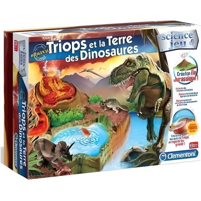 Triops et la Terre des Dinosaures - Clementoni - D?s 8 ans