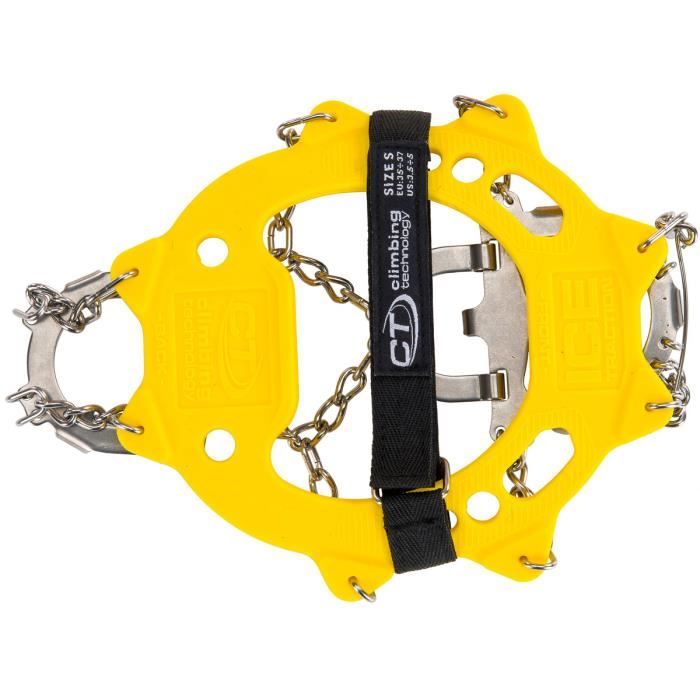 Climbing Technology Crampons Ice Traction+ Femme yellow