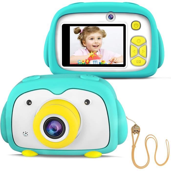 APPAREIL PHOTO ENFANT AKY Appareil Photo Numerique 12 MP Appareil Photo Enfants avec Selfie Zoom x4 2 Pouces LCD 1080P HD Rec129