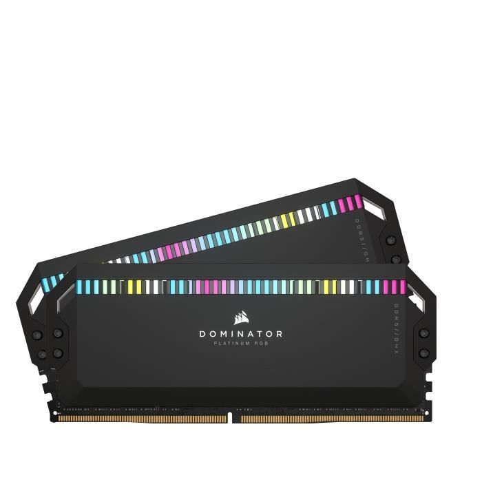 CORSAIR Dominator PLATINUM RGB - 32GB 2x16GB - DDR5 5200MHz - CAS40 - Black (CMT32GX5M2B5200C40)