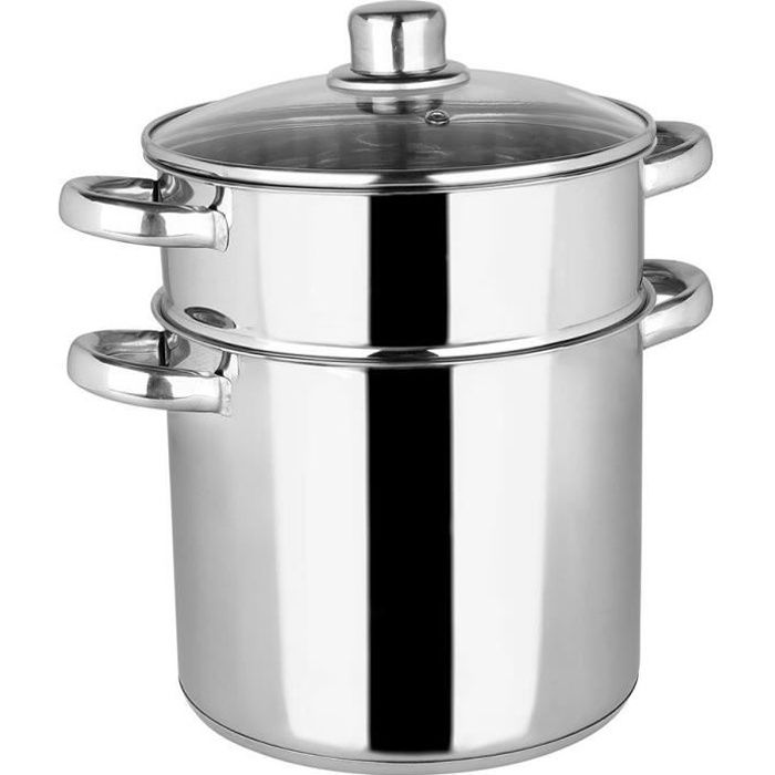 Crealys Couscoussier - 502471 - Inox 6L Induction