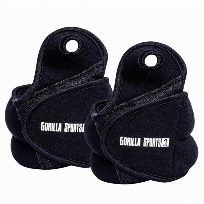 Bracelets lestés pour poignets et chevilles – 2 KG (2 x 1 KG)