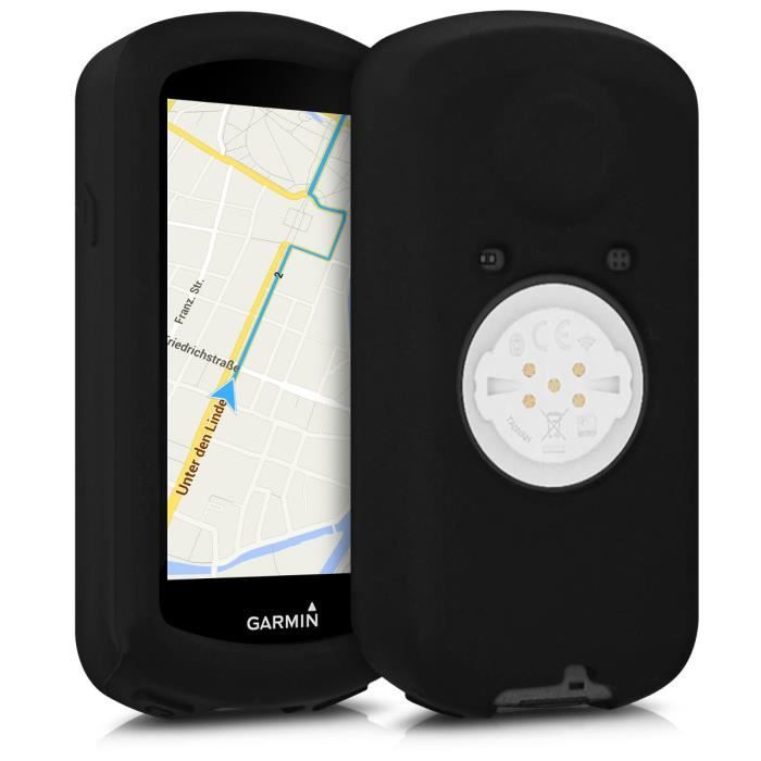 kwmobile Housse GPS Vélo - Accessoire Compatible avec Garmin Edge 1030 / 1030 Plus - Protection Boîtier Navigateur - Étui en Silicon