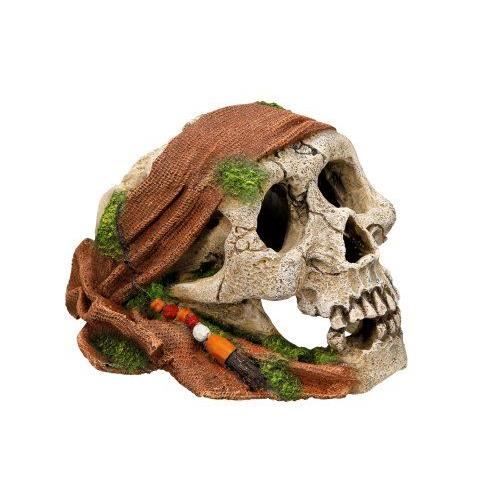Nobby 28147 Décoration pour aquarium Crâne de pirate