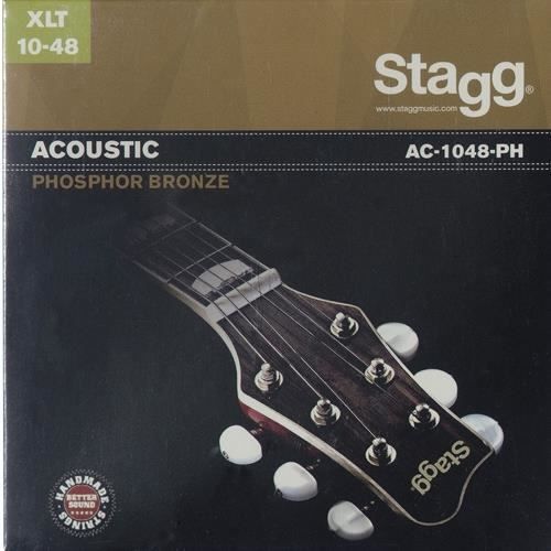 Jeu de cordes acoustiques Stagg Phosphor Bronze-Extra Light