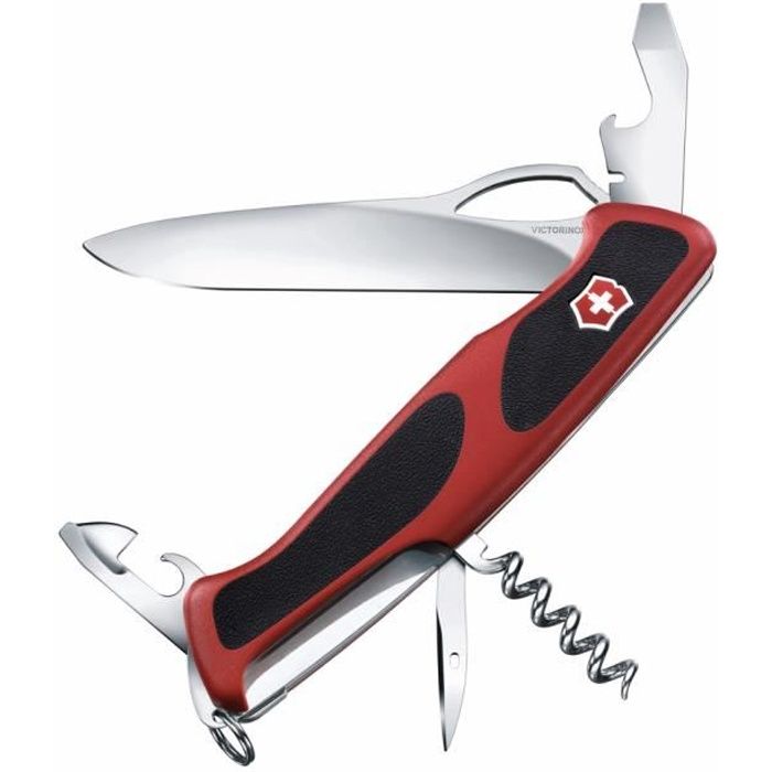 Victorinox RangerGrip 61 - Couteau Suisse de Poche - 130 mm - 12 Fonctions