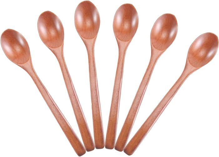 WATIIFUFU Lot De 6 Cuillères à Soupe En Acier Inoxydable - Pour Maison Et Restaurant - Couverts Robustes Et Lisses