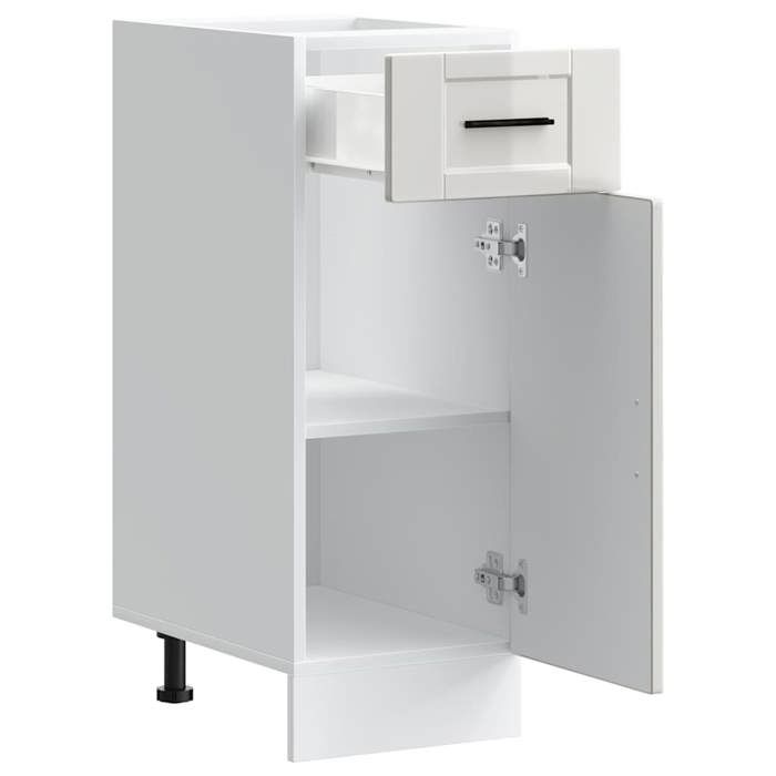 Promotion mai * Armoire de cuisine - Buffet de cuisine - Porto blanc brillant bois ingénierie EU7490853939