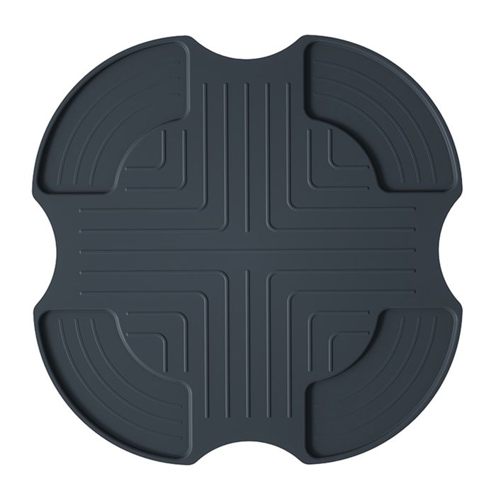 Silikonmatte Für Ninja Crispi Luftfritteuse FN101, Hitzebeständig Bis 230°C, 26x27 Cm, Rutschfest & Spülmaschinengeeignet - Schützt Arbeitsplatten