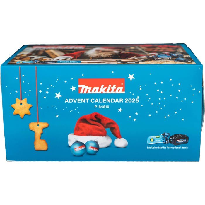 Makita Calendrier De L'Avent 2024 – 79 Pièces Outils Et Accessoires – Cadeau Bricoleur