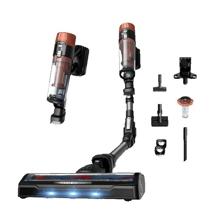Rowenta X Force Flex 10.80 Animal RH7A75E0 aspirateur balai et balai électrique Batterie Sec Sans sac 0 44 Cuivre