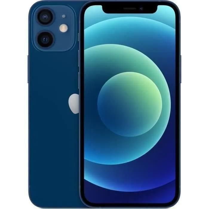 APPLE iPhone 12 64Go Bleu - Débloqué -Reconditionné - Excellent état