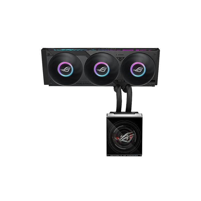 ASUS ROG STRIX SLC IV 360 ARGB LCD Système de refroidissement liquide de processeur pour : AM4 AM5 LGA1851 LGA1700 cuivre 120 mm - vue 5
