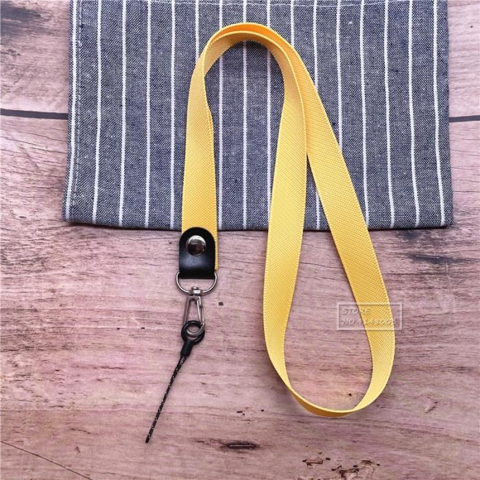 Pack De 2 Porte-Cartes D'Identité Mignons Avec Lanière - Abeille Jaune Et Cœur Rose, Idéal Quotidien