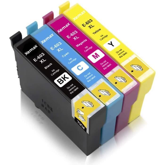 Toner Kingdom 603XL Encre Compatible pour Cartouche Epson 603 603