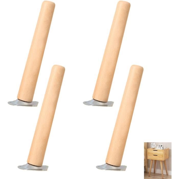 Forme inclinée ou droite 4 pieds de canapé en hêtre Hauteur : 8-45 cm Pieds en bois Pieds en bois Forme inclinée ou droite 4 pieds de canapé en hêtre Hauteur : 8-45 cm Pieds en bois Pieds en bois