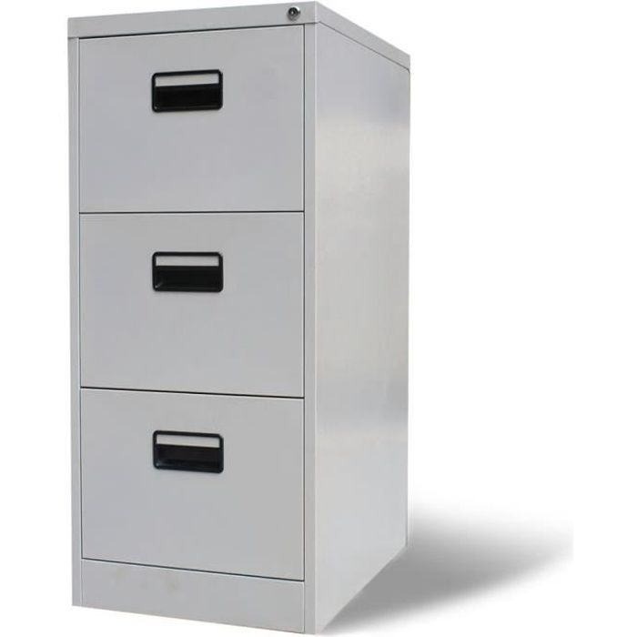 Meuble De Bureau A Tiroir Extensible 3 Etageres De Rangement Stengel