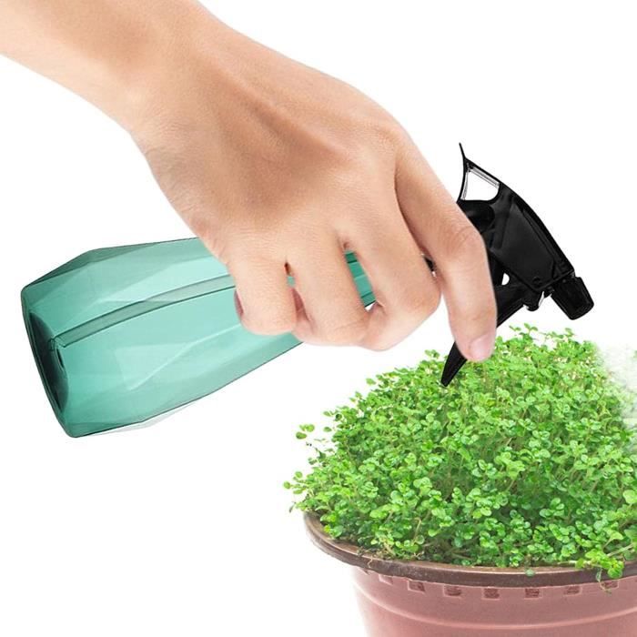 Pulvérisateur Jardin 500 Ml – Bouteille PET Avec Buse Réglable, Idéal Arrosage Plantes, Nettoyage Voiture, Maison