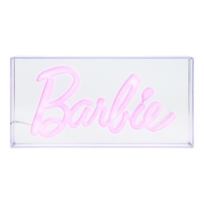 Lampe Acrylique - Barbie - Couleur Rose Transparente - Fonctionne avec un câble USB