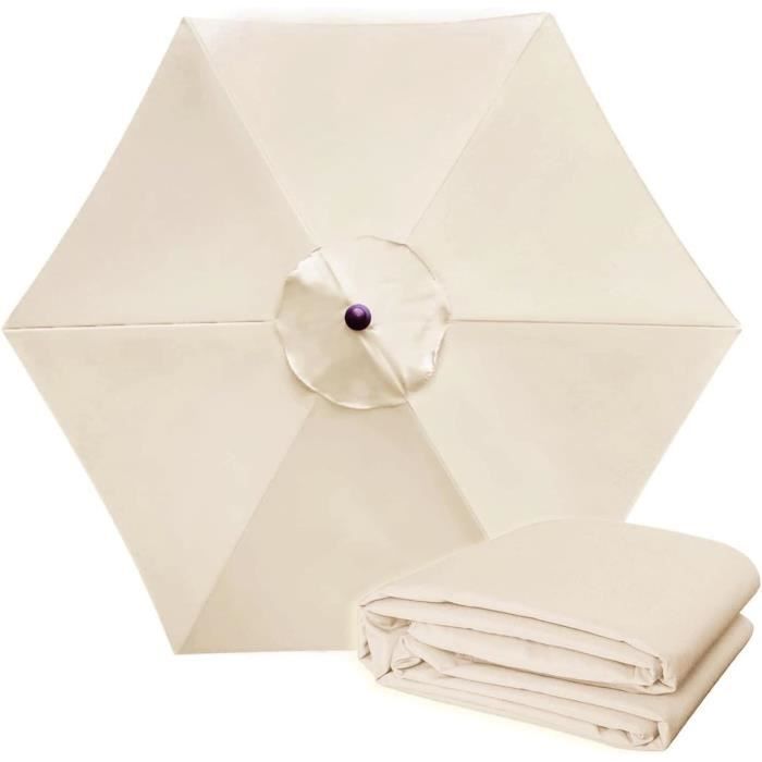 Housse De Rechange Pour Parasol Imperméable Anti-Uv - Toile De Rechange
