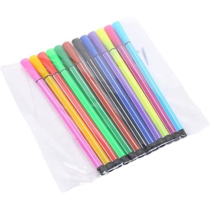 JOLLY Supersticks Kinderfest – 12 Crayons De Couleur Incassables Pour Dessiner Sans Stress
