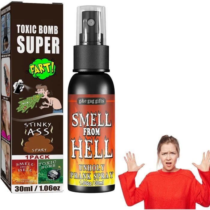 90ml Spray Puant Puissant Fart Spray - Farce Odeur Caca Pour Fêtes Et Atmosphère