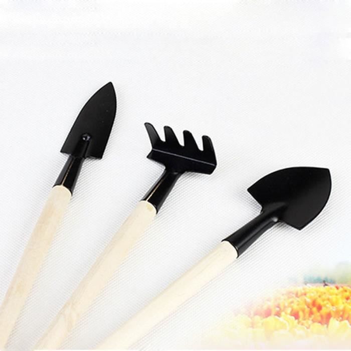 Râteau Jardin Enfant Bois Dur & Tête Acier – Rouge – Outil Léger Pour Petits Jardiniers Dès 3 Ans