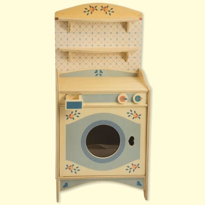 Dida Lave Linge Jouet En Bois Jeu D Imitation Meubles Bebe Cuisine Jouets Modulaire Achat Vente Dinette Cuisine Cdiscount