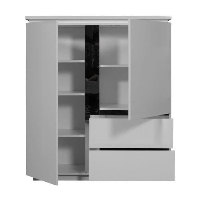 Armoire De Salon Blanche Achat Vente Pas Cher