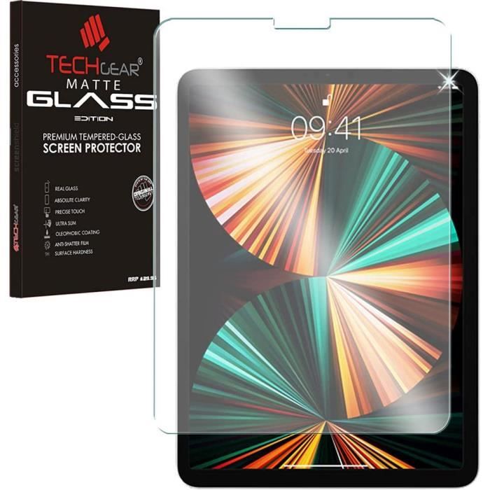 Protection Écran Verre Trempé JETech Pour IPad Pro 12,9" 2018-2022 - Compatible Apple Pencil