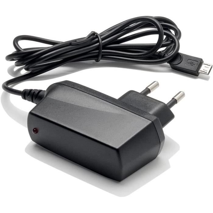Chargeur Secteur Micro USB - 1000mA - pour Teclast P10 | T10 | TrekStor  Primetab P10 | SurfTab breeze 7.0 quad | breeze 9.6 qu[1436]