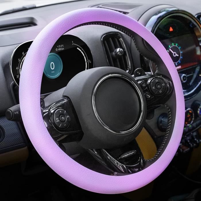 Couvre-volant,Housse De Volant En Cuir,accessoire De Voiture,pour Citroën C4 C5 C3 Picasso Xsara