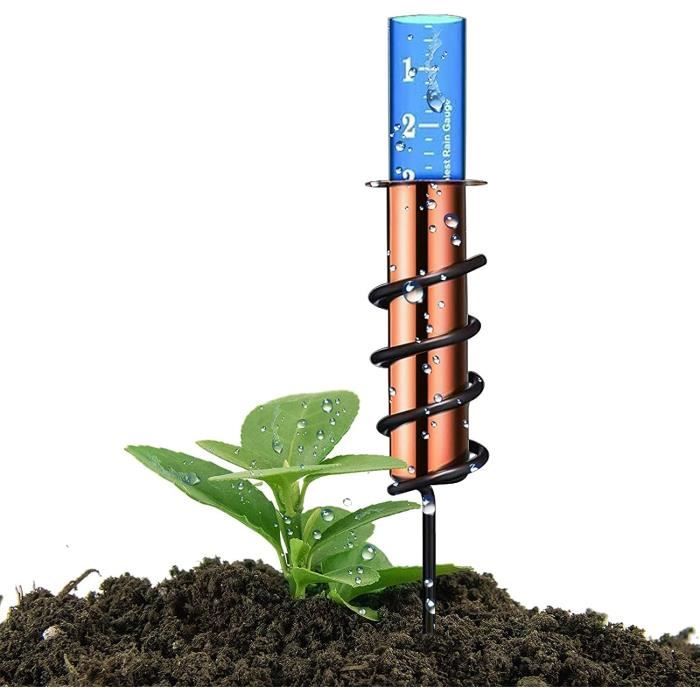 Pluviometre Jardin LUTER Pluviomètre Extérieur, Échelles Nominales De 17,8cm Pluviometre Exterieur Jardin