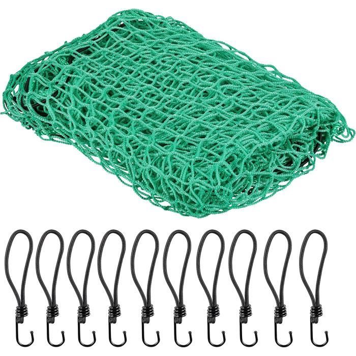 Filet De Remorque Extensible TRIBURG 1,5x2,7m à 2,5x3,5m - Filet Élastique Avec Corde Caoutchouc Et Marquage Coins