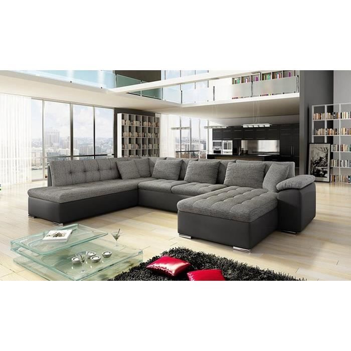 Canape D Angle Convertible 8 Places Achat Vente Pas Cher