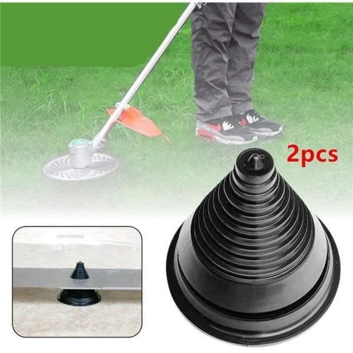 EasySharp Aiguiseur Lame Tondeuse à Gazon - Lot De 2 - Montage Sur Perceuse - Affûtage Rapide & Efficace