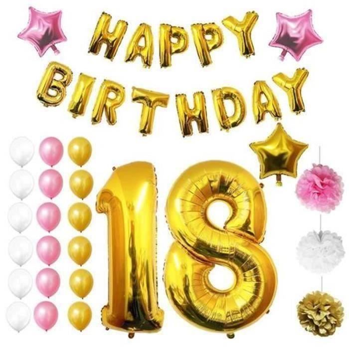 Kit De Decorations Pour Fetes D Anniversaire Droles Joyeux