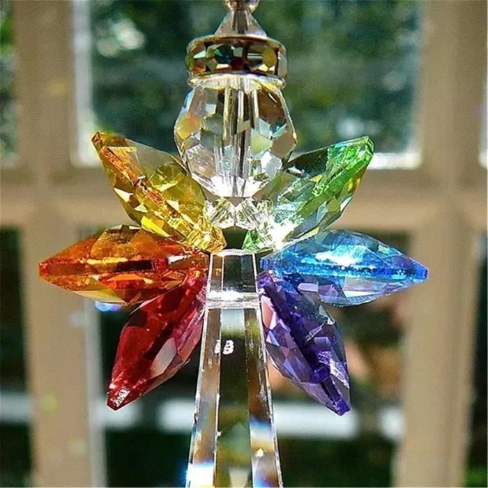 Valink Attrape-soleil En Cristal Arc-en-ciel – Pendentif Décoratif à Suspendre Pour Voiture Ou Maison