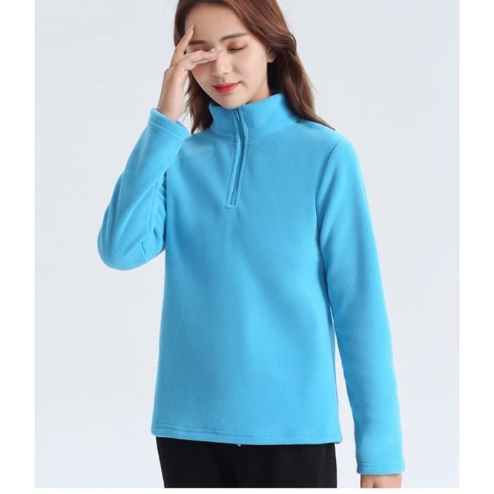 Polaire bleu ciel outlet