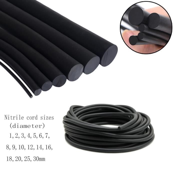 NBR-Dichtungspads Aus Gummi – Rund, Ø 10–100 Mm, Kratzfest, 10 Stück (80 Mm × 1,5 Mm) – Für Möbel, Elektronik & Co.