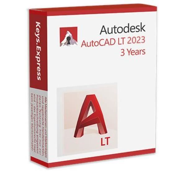 Autodesk Autodesk AutoCAD LT 2024 3 Year (3 AN) Windows Software